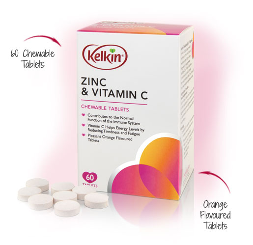Kelkin Zinc & Vitamin C Chewable
